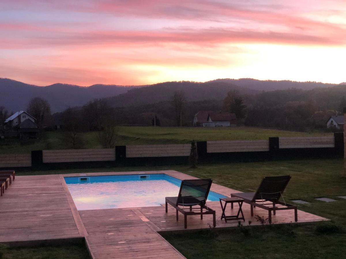 Villa Zoe Luxury House Gomirje Esterno foto